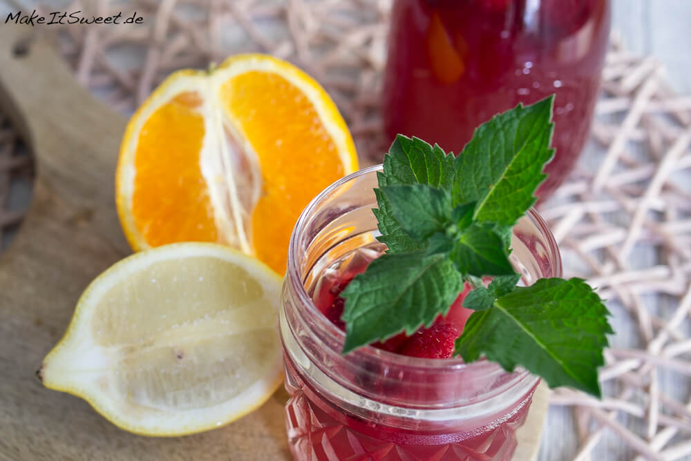 Fruchtiger Sommer Eistee Rezept