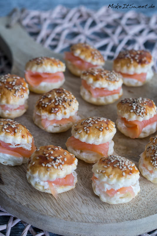 Mini Raucherlachs Burger Rezept Makeitsweet De