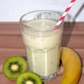 Kiwi Bananen Milchshake Rezept
