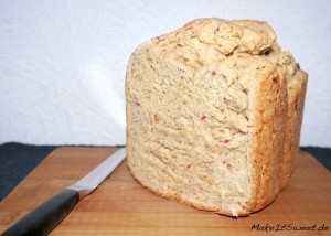 Einfaches Pizzabrot aus dem Brotbackautomat