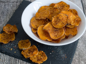 Suesskartoffel Chips Rezept einfach schnell