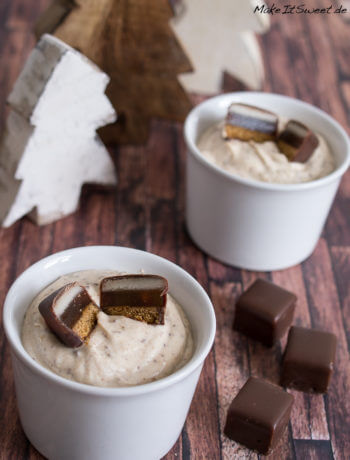 Einfaches Dominosteine Dessert - Dominosteine Dessert Nachtisch Nachspeise Weihnachten Christmas Creme einfach schnell Rezept