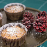 Rotwein-Nuss-Cupcakes