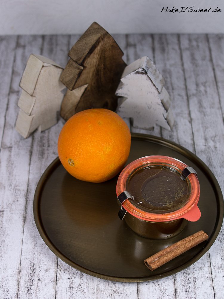 Marmelade mit Orange und Spekultius