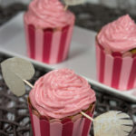 Himbeer-Muffin mit Himbeeren Topping Rezept Valentinstag Liebe Himbeere einfach lecker Dessert
