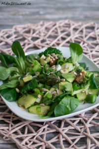 Gemischter grüner Salat mit Echt & Gut von EDEKA {Werbung}