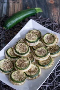 Blätterteig mit Zucchini Fingerfood