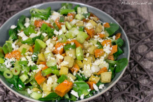 Ofenkartoffel Salat mit Feta