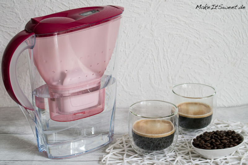 BRITA Tischwasserfilter Eiskaffee Rezept Tipps Kaffee cremiger geschmacl