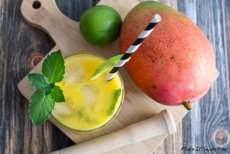 Mango-Mojito Cocktail Rezept 3 Mango Mojito Cocktail Minze Rezept 3