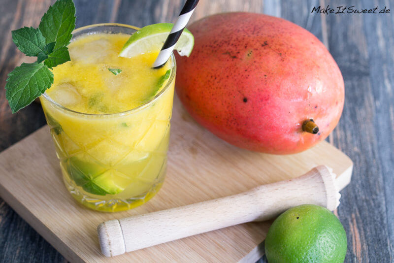 Mojito mit Mango Cocktail