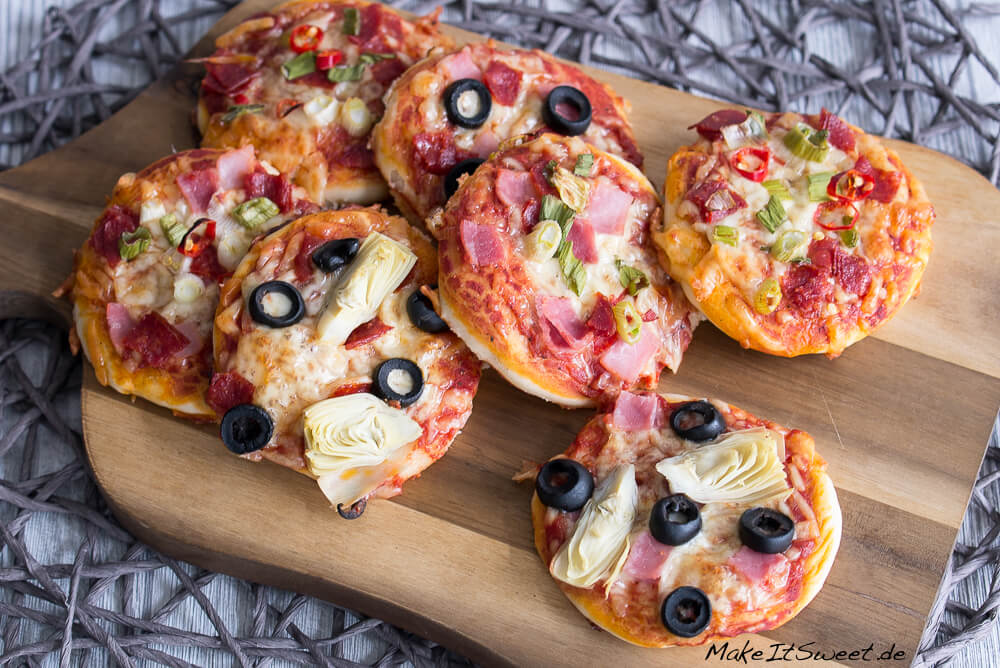 Mini Pizza selber machen