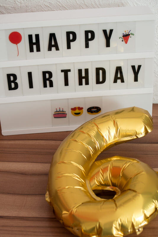 6 Jahre MakeItSweet - Bloggeburtstag 1 geburtstag 6 1