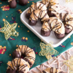 Mandelhoernchen Rezept glutenfrei Mandeln Schokolade Weihnachten Plaetzchen