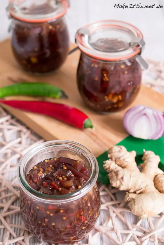 Scharfes Zwiebelchutney Rezept Chutney Sauce