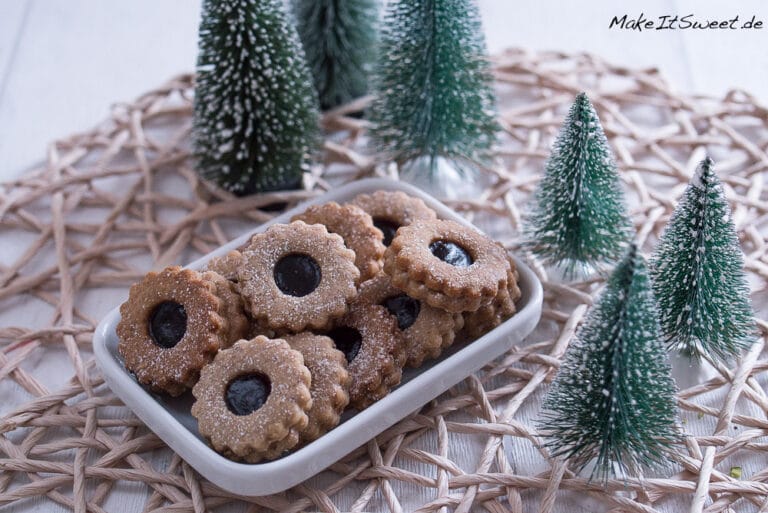 Linzer Torte Plätzchen
